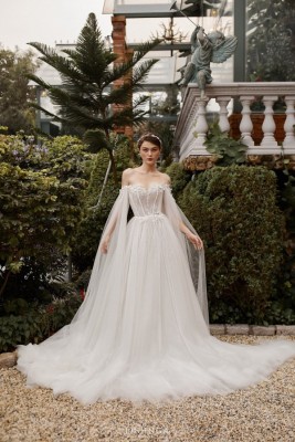 Áo cưới đẹp Tuy Hòa Phú Yên kiểu trễ vai cho những nàng dâu