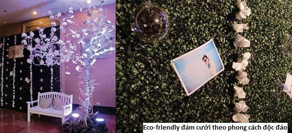 eco friendly dam cuoi theo phong cach doc dao 2