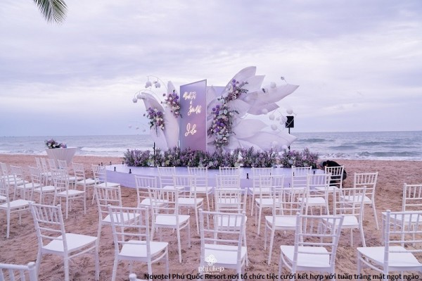 Novotel Phú Quốc Resort nơi tổ chức tiệc cưới kết hợp với tuần trăng mật ngọt ngào