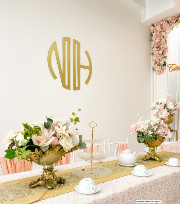 Gợi ý tiệc cưới mùa thu lãng mạn